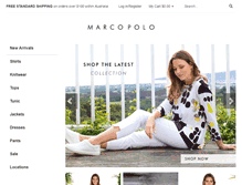 Tablet Screenshot of marcopolo.net.au